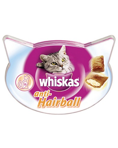 WHISKAS ANTI HAIRBALL 60 GRMS
