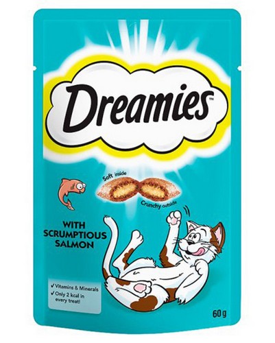 DREAMIES SALMON 60 GRMS