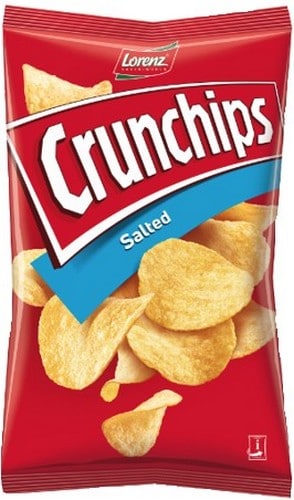 LORENZ CRUNCHIPS SALT 100 GRMS