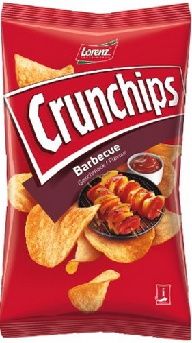 LORENZ CRUNCHIPS BBQ 100 GRMS