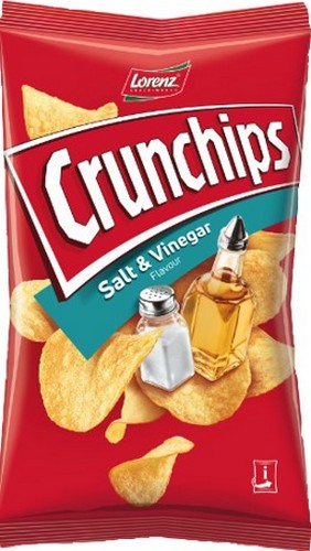 LORENZ C CHIPS SALT & VINEGAR 100 GRMS