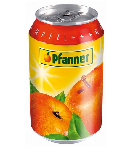 PFANNER APPLE NECTAR CAN 330 ML