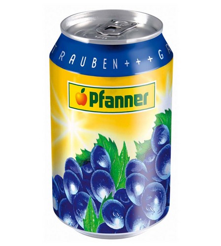 PFANNER RED GRAPE NECTAR 330 ML