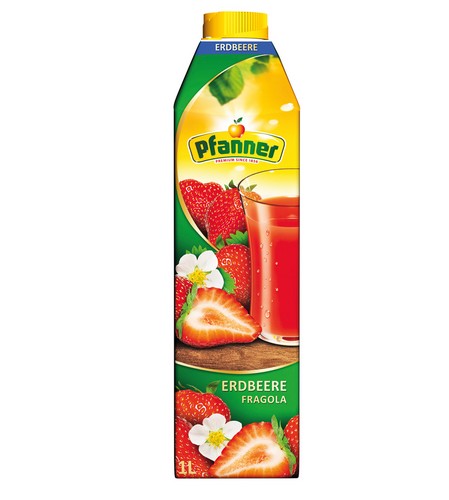 PFANNER STRAWBERRY  30% 1 LTR