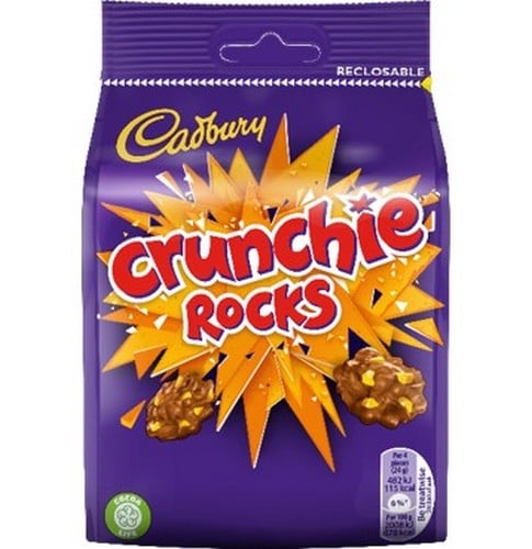 CADBURY CRUNCHIE ROCKS 110 GRMS