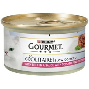 PURINA GOURMET SOLITAIRE BEEF SL COOK 85 GRMS