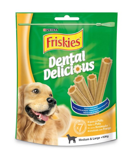 FRISKIES DENTAL DELICIOUS CHICKEN 110 GRMS
