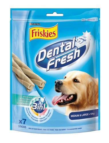 PURINA FRISKIES DENTAL FRESH 180 GRMS