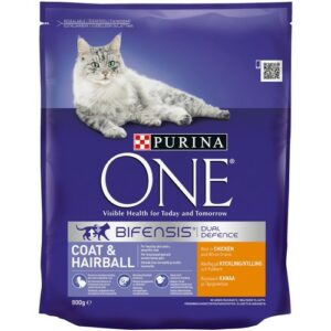 PURINA ONE COAT & HAIRBALL CAT CHICK 800 GRMS