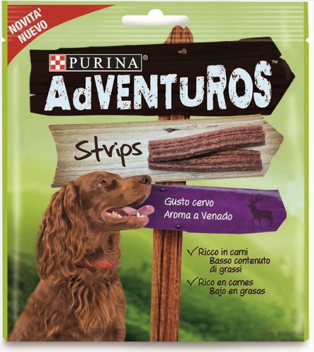 PURINA ADVENTUROS STRIPS VENISION 90 GRMS
