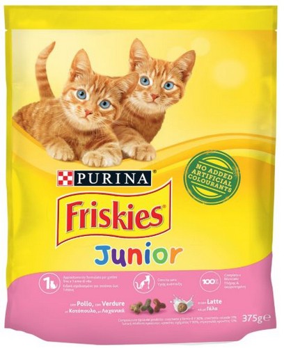 PURINA FRISKIES JUNIOR CHICKEN MILK V 375 GRMS