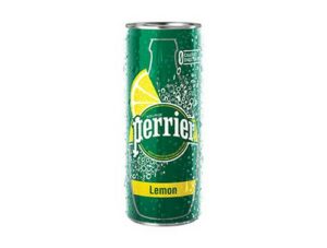 PERRIER SPARKLING CAN LEMON 250 ML