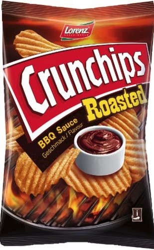 LORENZ CRUNCHIPS ROAST BBQ 140 GRMS