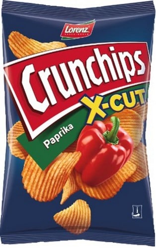 LORENZ CRUNCHIPS PAPRIKA X/CUT 150 GRMS