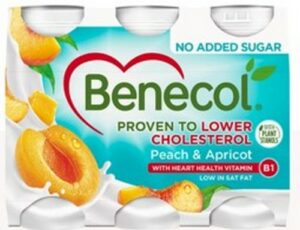 BENECOL PEACH & APRICOT NAS 6X68 GRMS