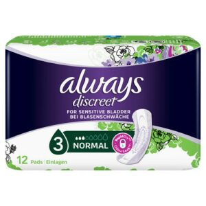 ALWAYS DISCREET NORMAL 12 PCS.