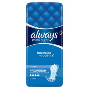 ALWAYS MAXI NIGHT 12 PCS.
