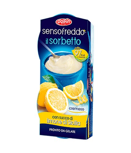 DOLFIN SENSO SORBETTO LIMONE 2X100 ML