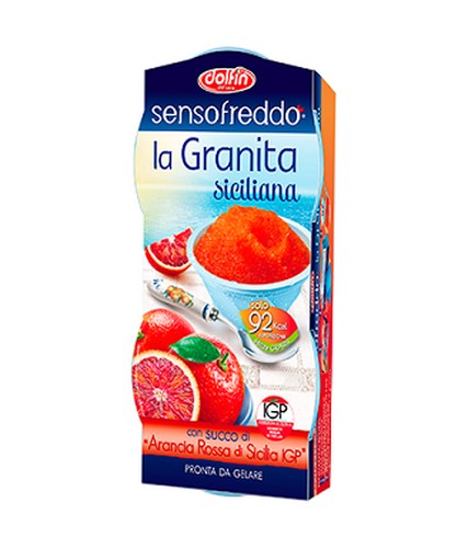 DOLFIN SENSO GRANITA ARANCIA 2X100 ML