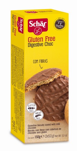 DR SCHAR DIGESTIVE CHOC 150 GRMS