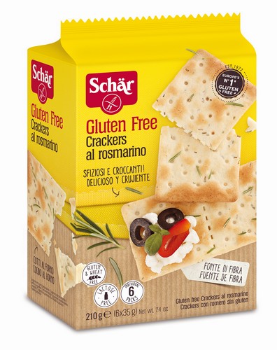 DR SCHAR CRACKER AL ROSMARINO 210 GRMS