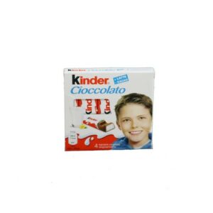 KINDER CIOCCOLATO 4 BARS 50 GRMS