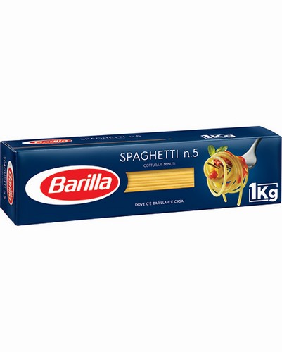 BARILLA SPAGHETTI # 5 1 KG
