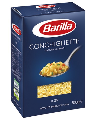 BARILLA CONCHIGLIETTE 500 GRMS