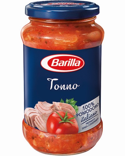 BARILLA SAUCE TUNA 400 GRMS