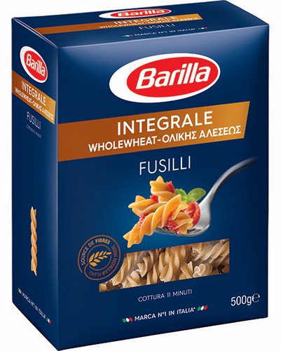 BARILLA FUSILLI  INTEGRALI 500 GRMS