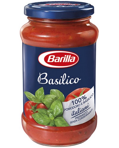 BARILLA SAUCE BASILICO 400 GRMS
