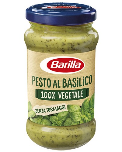 BARILLA PESTO BASIL 100% VEGETALE 195 GRMS
