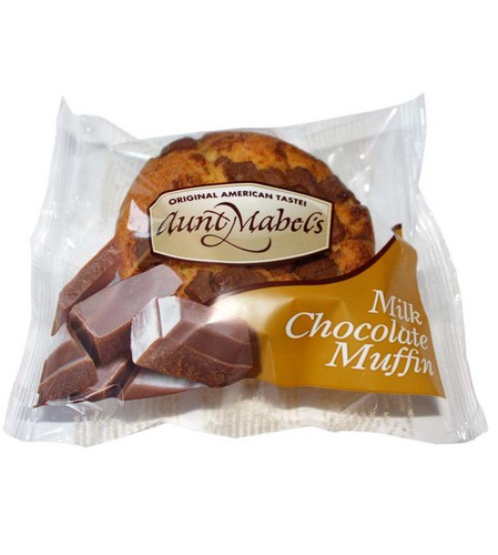 AUNT MABELS MILK CHOC MUFFIN 100 GRMS