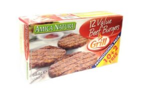 AMICA NATURA 10+2 BEEF BURGERS 684 GRMS