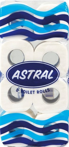 ASTRAL TOILET PAPER 8 PCS.