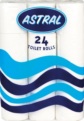 ASTRAL TOILET PAPER 22+2FREE 24 PCS.