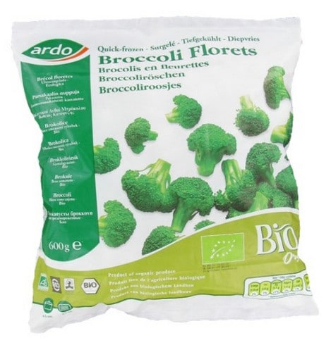 ARDO ORGANIC BROCCOLI 600 GRMS