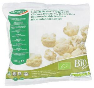 ARDO ORGANIC CAULIFLOWER 600 GRMS