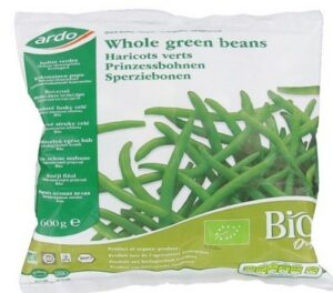 ARDO ORGANIC WHL GREEN BEAN 600 GRMS