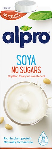 ALPRO SOYA DRINK SOYA NO SUGAR 1 LTR