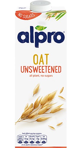 ALPRO DRINK OAT UNSWEETENED 1 LTR