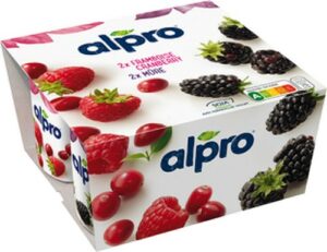 ALPRO SOYA YOFU BLACKBERRY/RASP/CRANBERRY 4X125 GRMS