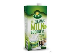 ARLA ORGANIC MILK WHOLE 3.5% 1 LTR