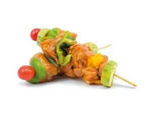 BBQ MARINATED CHICKEN KEBABS