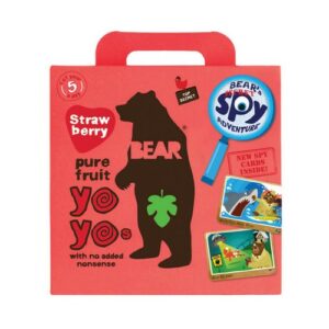 BEAR YOYO MULTIPACK STRAWBERRY 5X20 GRMS
