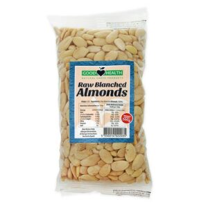 GOOD HEALTH BAG BLANCHED ALMONDS 500 GRMS