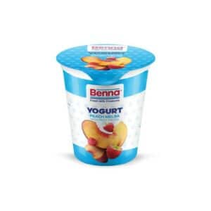 BENNA FRUIT YOGHURT PEACH MELBA 150 ML
