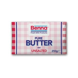 BENNA BUTTER - UNSALTED 250 GRMS