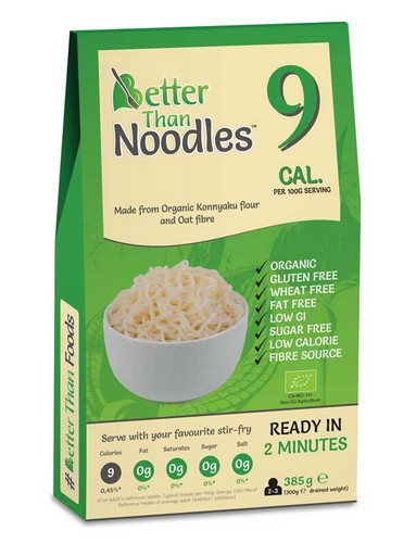 BETTERTHANPASTA NOODLES 385 GRMS