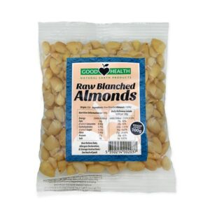 GOOD HEALTH BLANCHED ALMONDS 100 GRMS
